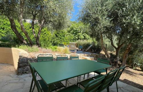 Villa La Baume 10 couchages, piscine, vue mer Le Tignet 06 - Foto 13