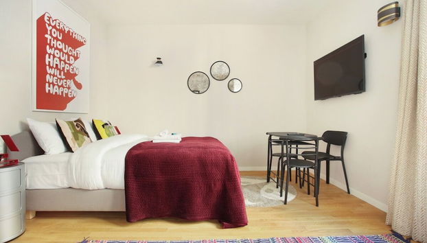 Sublime and new Studio Le Marais / Beaubourg - Foto 2, Habitación