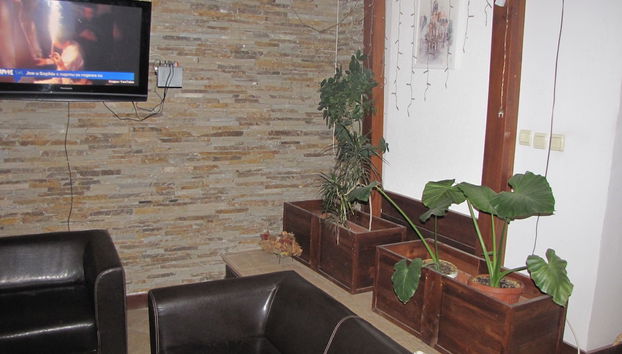 Zona de estar del vestíbulo