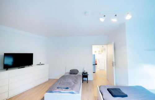 have-a-nice-Stay - Schwarzenbek B - Monteursunterkunft - Einzelbetten - gute Anbindung - Bettwäsche - Foto 7