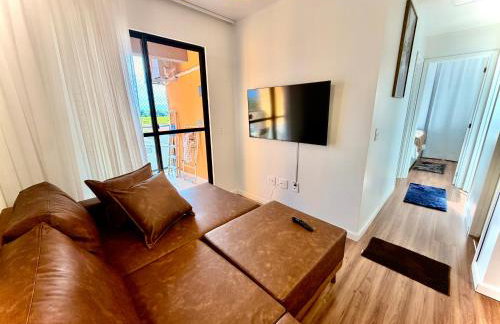 Apt Raro Vista Farm Ar condicionado e 2 Vagas Churrasqueira - Foto 1