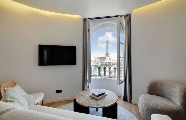 Modern Apt -1br/4p - View Eiffel Tower / Passy - Foto 15