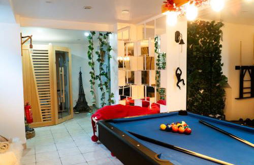 Perle d'eau-Love Room-Jacuzzi-Sauna-Proche Montbéliard et Belfort - Foto 7