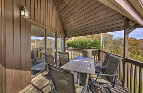 Deck and Mtn Views Fain Chalet in Kingsport - Foto 28