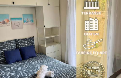 Nid Bleu - Central - Wifi - Équipé - Foto 1