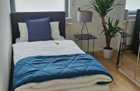 CASA8070 - Exklusive große Maisonette-Wohnung 91 qm für Familien, Gruppen, Geschäftsreisende, inklusive Parkplatz, WLAN, Kaffee und Tee, voll ausgestattet für 1 bis 9 Personen, zentrumsnah an der Autobahn A9 Ingolstadt-Süd - Photo 32