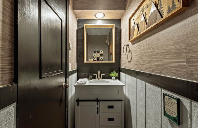 Pocono Bear Den by Avantstay Stylish Modern Deck w Grill Outdoor Dining - Foto 31