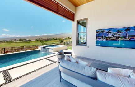 ❤PiH❤ BLUE TRANQUILITY Heated Private Pool Spa Detached Ohana Suite - Foto 3