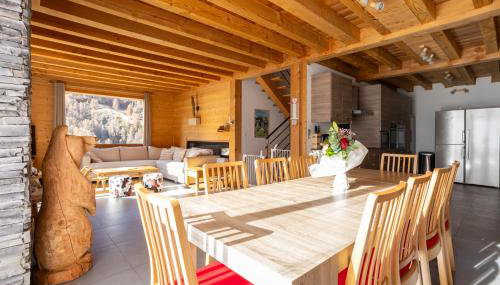 Chalet La Tanière 14 Pers - piscine chauffée et sauna - Vars Saint Marcellin - Foto 5