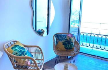 LE ROCAMARE -Superb-Atypical Sea view-A.C-WIFI - Foto 9