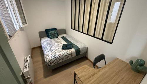 M2 Appart 3 chambres 5 min metro - PARC EXPO - Foto 4