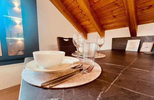 Studio mit King-Size-Bett & Privatparkplatz - Foto 12