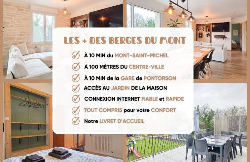 Aux Berges Du Mont - 10 min Mont-Saint-Michel, Jardin & Parking - Foto 3