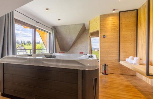 Willa Watra, Jacuzzi wewnętrzne, sauna i bilard na wyłączność - Foto 18