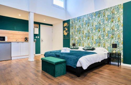 NG Prestige - Nain I Suite Spa Privatif Premium I Jacuzzi - Sauna - Netflix - Projecteur - Foto 4