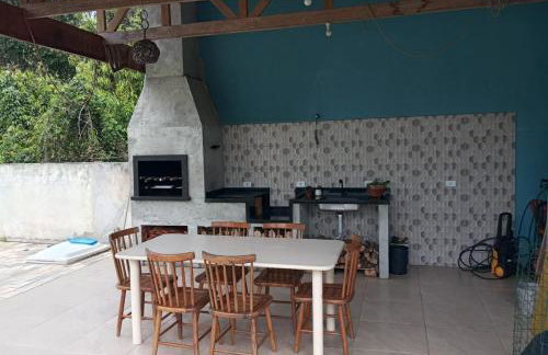 casa 700m da praia, ideal para família, 3 quartos , piscina, ar condicionado, churrasqueira, wi fi, estacionamento, até 10 pessoas, - Foto 5