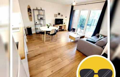 Le Cottage Jardin élégant & cosy, plage pour 6 personnes, animaux admis Biscarrosse - Foto 16