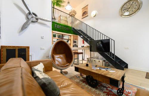 ALG310B - Amplio y moderno Loft con terraza privada en Madrid - Alquiler temporal - Photo 10