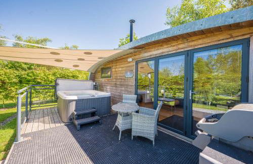 Spring Wood Luxury Pod with Hot Tub at Fell View Park Kirkby Lonsdale - Foto 12