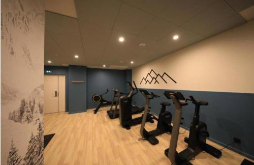 Arc 1950 Ski in Ski out and Spa- Newly refurbished 153 Sources De Marie- 2 bedroom , 2 bathroom-Sleeps 4-6, Mont Blanc view from every window, Free WiFi - Foto 25