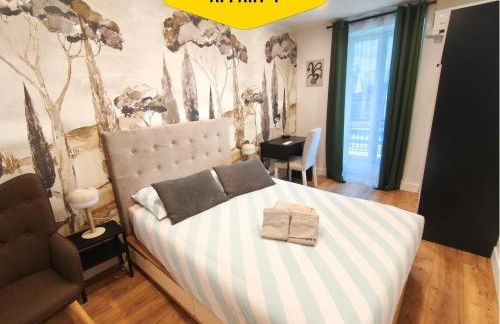 CASA REINE JEANNE- ideal groups & family -CENTRAL near train station - PARKING - New&CONFORT-AC - Foto 9