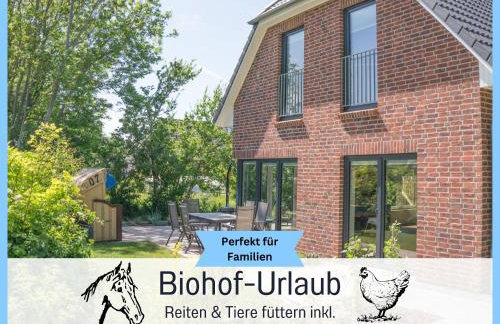 Bio Ferienhof Wichtelweide - Ferienhaus Lee - mit Sauna - Foto 34