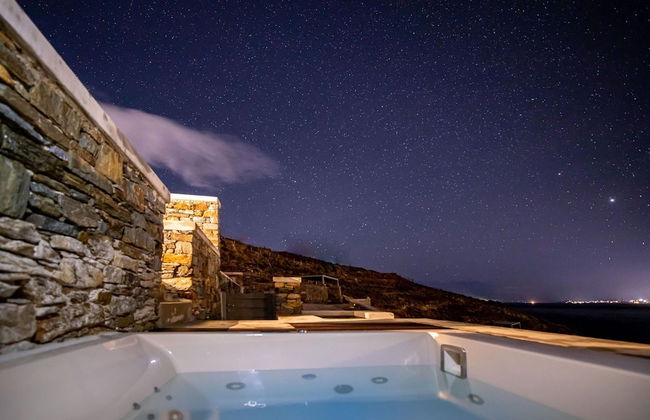 Phos Villas Tinos - Eos Villa Hot Tub Sea View - Foto 41
