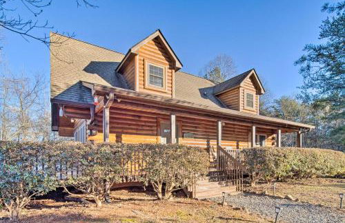 10 Mi to Lake Lure Mtn-View Cabin with Deck and Loft! - Foto 24
