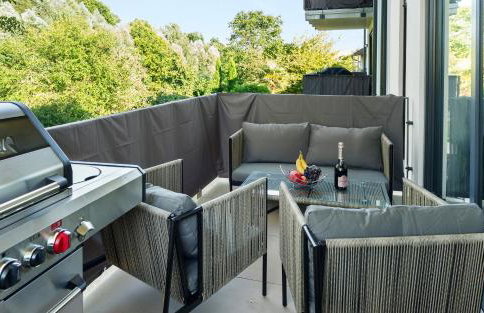 Lit Living Deluxe Apartments Wörth - Parking - Box Spring - BBQ - Balcony - Foto 40