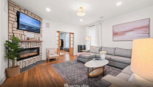 4BR for 10, Near Ark, High-Tech Kitchen, Parking! - Foto 4