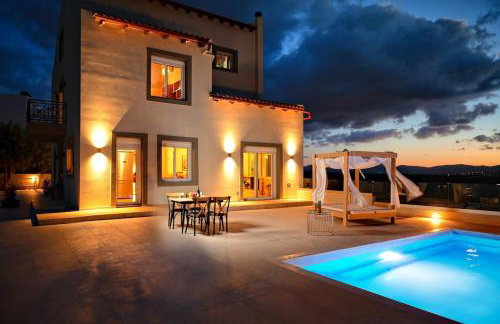 Aurora Heraklion Seasons Villa- Sea Pool Fireplace - Photo 7