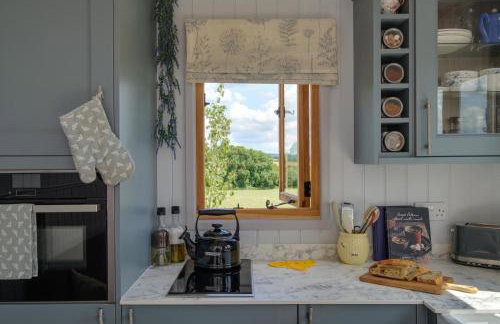 Honey Bee - Comfortable luxury shepherds hut with hot tub - Foto 25