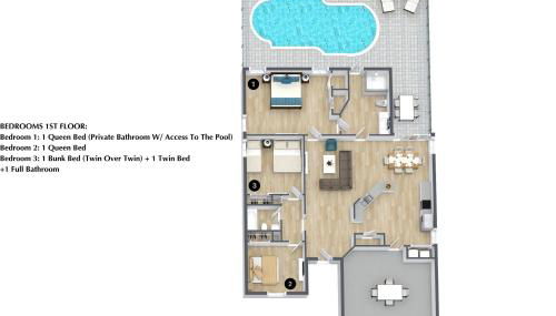 3 Bedrooms 2 Bathrooms Calabria 9013 Mc - Foto 2