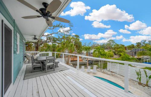 Home ON Key with pool, hot tub, putting green, arcade games, bike & mins to beach! - Foto 50