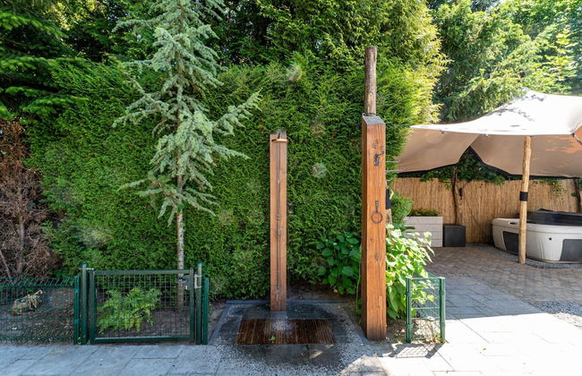 Chalet Kieftveen With hot tub for Four Person - Foto 20