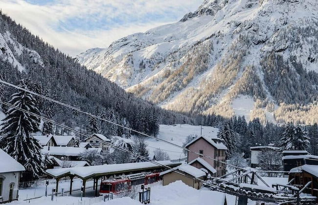 Calme nature ski à Vallorcine Mont Blanc - Foto 33