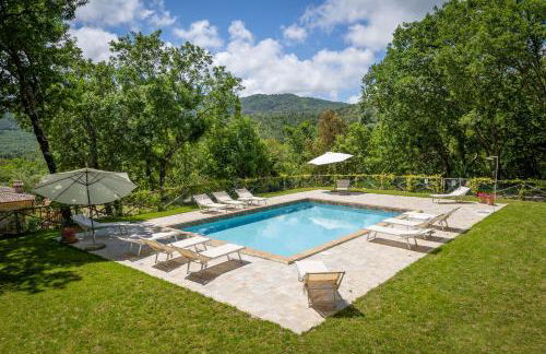 Villa Cresci con piscina Tuscan villa with pool near Sassetta thermal baths & Bolgheri Wine Route - Foto 7