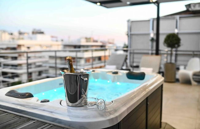 Jacuzzi Lux Penthouse P Faliro - Foto 68