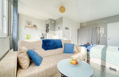 Mon Rez-de-Chaussée Ville Parking Privé Un-Séjour-à-Part - Foto 9