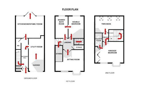 3 bed modern townhouse with self check in, sleeps 6, 35mins direct train to London Waterloo, zone 6 - Photo 31