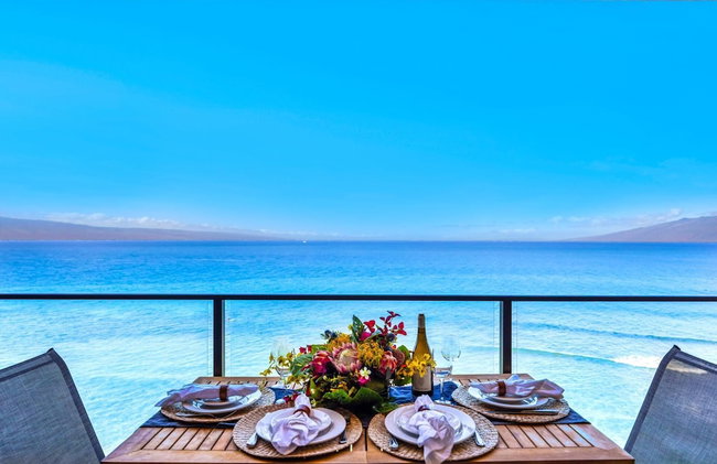 Mahana Oceanfront 2 BR Sleeps 6 Villas Steps to Beach Complimentary Car with 6 Nights MAH-1211 by KBM - Photo 1