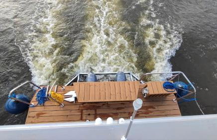 Houseboat Water King apartament pływający dom na wodzie łódź Hausboot 7 os - Foto 33