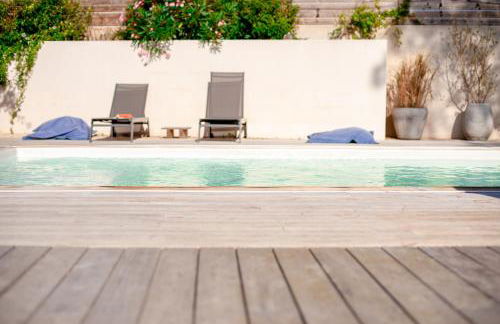 "LA VILLA DES HAUTES MERS" Villa 4 étoiles, 10 personnes, piscine privée chauffée, parc arboré, proche plage et marais - Foto 44