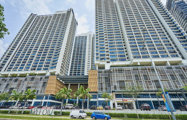 OYO Home 44001 Elegant Studio Setia Alam Trefoil - Foto 37