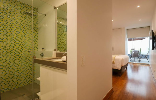 w Elegant 2BR w Spacious Terrace in Miraflores - Foto 25