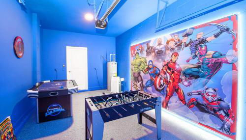 Bright & Airy 5BR Resort Home with Pool - Foto 1, Game Room