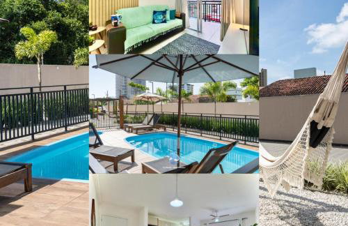 Apartamento com VISTA MAR, Ar-condicionado, Wi-Fi Condomínio com PISCINA, quadra de esportes Playground infantil a 15 minutos do Beto Carreiro - Photo 30