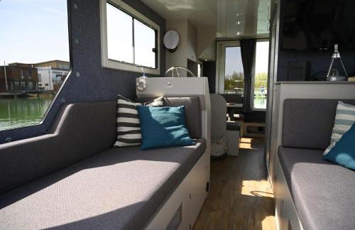 Wohnen auf der Marina Lagovida, Hausboot mit Sonnenterrassen auf 20 qm - Foto 9