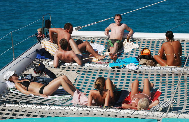 Katamaran Magic - Es Trenc und Es Cargol Beach mit BBQ aus Colonia de Sant Jordi - Foto 4