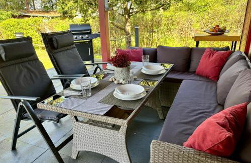 Bungalow-Jessern Ferienhaus im Grünen mit Seeblick - Foto 14